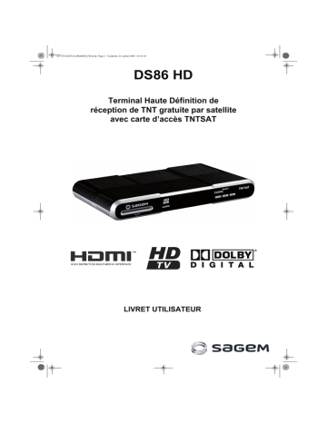 SAGEMCOM DS86 HD Mode d'emploi | Fixfr