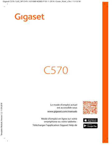 Gigaset C570 Mode d'emploi | Fixfr