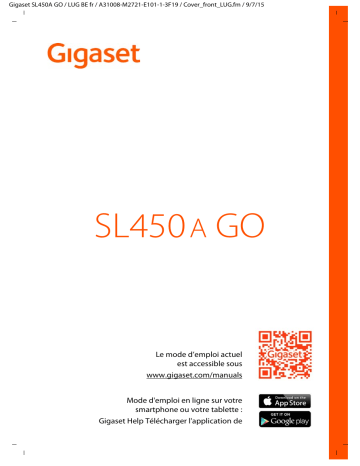 Gigaset SL450A GO Mode d'emploi | Fixfr