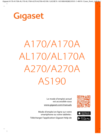 Gigaset A270 Mode d'emploi | Fixfr