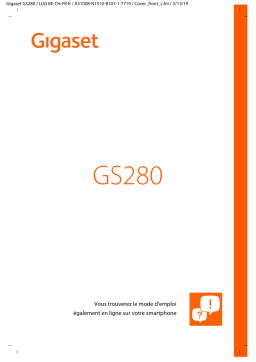 Gigaset GS280 Mode d'emploi