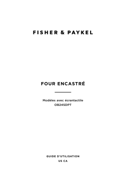 Fisher & Paykel OB24SDPTX1 Mode d'emploi