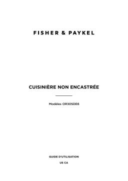 Fisher & Paykel OR30SDE6X1 Mode d'emploi