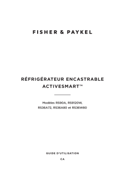 Fisher & Paykel RS36A72U1 Mode d'emploi