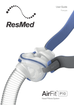 ResMed AirFit P10 Mask Mode d'emploi