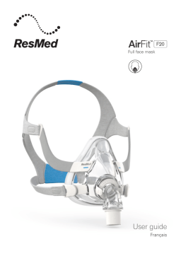 ResMed AirFit F20 Mask Mode d'emploi