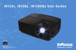 Infocus IN126x Network Projector Mode d'emploi