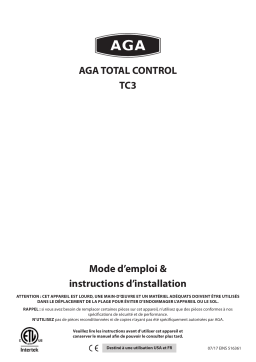 AGA TC3  Total Control Mode d'emploi