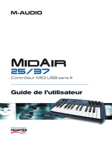 MidAir 37 | M-Audio MidAir 25 Mode d'emploi | Fixfr