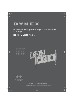 Dynex DX-HTVMM1703-C Dynex 47" Mode d'emploi