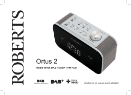 Roberts Ortus 2( Rev.1a) Clock Radio Mode d'emploi