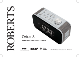 Roberts Ortus 3( Rev.1) Clock Radio Mode d'emploi