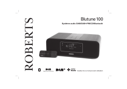 Roberts Blutune 100( Rev.3) Sound System Radio Mode d'emploi