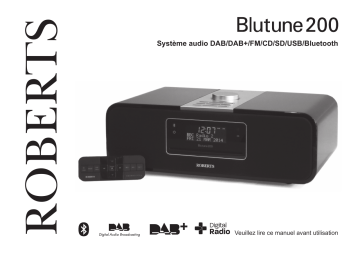 Roberts Blutune 200( Rev.2) Sound System Radio Mode d'emploi | Fixfr