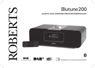 Roberts Blutune 200( Rev.4) Sound System Radio Mode d'emploi | Fixfr