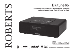 Roberts Blutune 65( Rev.1) DAB Radio Mode d'emploi