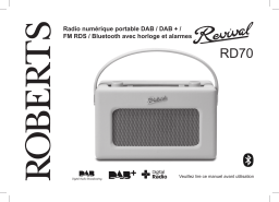 Roberts Revival RD70( Rev.1a) Bluetooth Radio Mode d'emploi