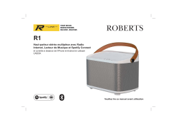 Roberts R-Line R1 Multi-room Stereo Speaker( Rev.1) Bluetooth Radio Mode d'emploi