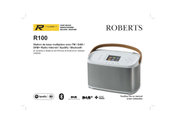 Roberts R-Line R100 Multi-room Base Station( Rev.1) Internet Radio Mode d'emploi
