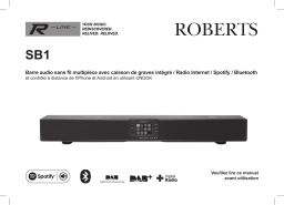 Roberts Sound Bar 1( Rev.1) Multi-room Radio Mode d'emploi