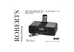 Roberts Sound 100( Rev.1) Sound System Radio Mode d'emploi