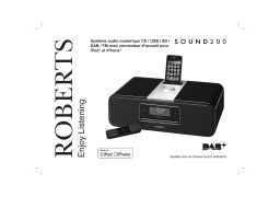 Roberts Sound 200( Rev.1) CD Radio Mode d'emploi