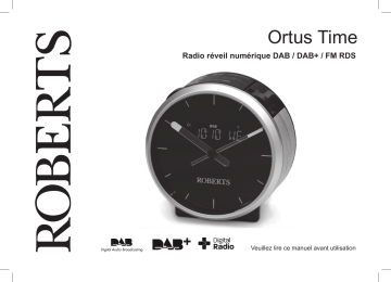 Roberts OrtusTime( Rev.1) DAB Radio Mode d'emploi | Fixfr