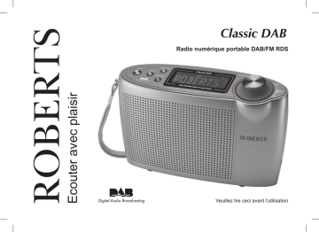 Roberts ClassicDab( Rev.1) DAB Radio Mode d'emploi | Fixfr