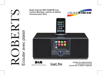 Roberts Colourstream( Rev.1) Internet Radio Mode d'emploi | Fixfr