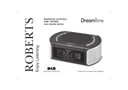 Roberts DreamTime( Rev.2) DAB Radio Mode d'emploi