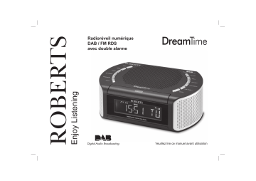 Roberts DreamTime( Rev.2) DAB Radio Mode d'emploi | Fixfr