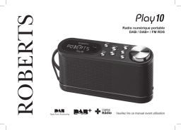 Roberts Play 10( Rev.1a) Portable Radio Mode d'emploi