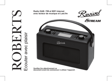 Roberts Revival iSTREAM( Rev.1) Portable Radio Mode d'emploi | Fixfr