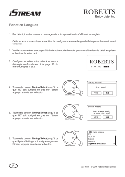 Roberts iStream Radio: Chat IA & Téléchargement PDF