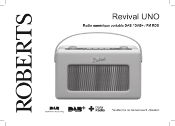 Roberts Revival Uno( Rev.1) DAB Radio Mode d'emploi | Fixfr