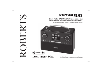 Roberts Stream 93i( Rev.3a) Sound System Radio Mode d'emploi | Fixfr