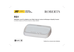 Roberts RS1( Rev.1) Multi-room Radio Mode d'emploi