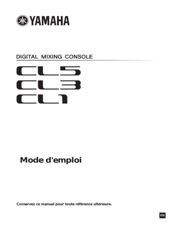 Yamaha CL1 Manuel utilisateur | Fixfr
