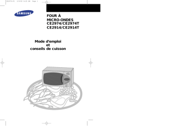 CE2974T | CE2914T | Samsung CE2974 Manuel utilisateur | Fixfr