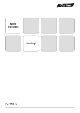 Curtiss PG1005TL Manuel utilisateur
