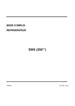 Seaway SW9 Manuel utilisateur