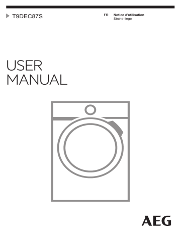 AEG T9DEC87S Manuel utilisateur | Fixfr