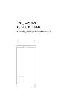 AEG LAV41150 Manuel utilisateur