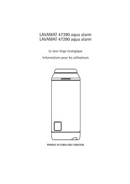 Aeg-Electrolux LAV47390 Manuel utilisateur