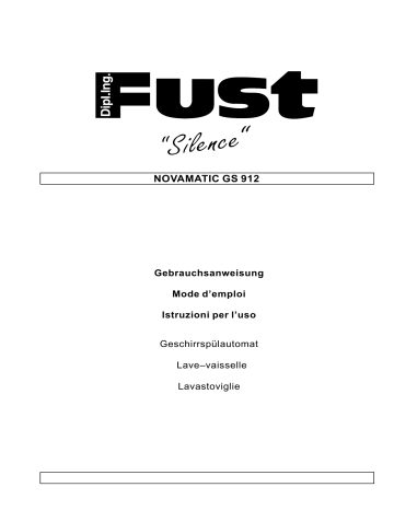 FUST NOVA.GS912 Manuel utilisateur | Fixfr