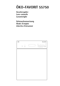 AEG FAV55750-W Manuel utilisateur