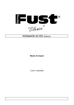 FUST GS923SILENCEWS Manuel utilisateur