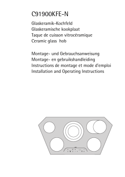 AEG 91900KFE-N(AEG) Manuel utilisateur