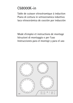 AEG C68000K-IN Manuel utilisateur