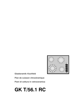 Therma GKT/56.1RC Manuel utilisateur